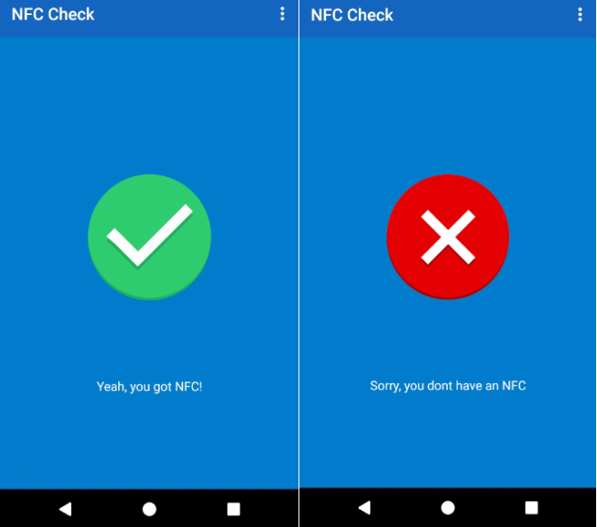 приложение NFC Check