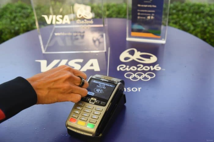 NFC кольцо Visa Сбербанк