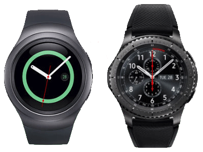 Samsung Gear S2, S3